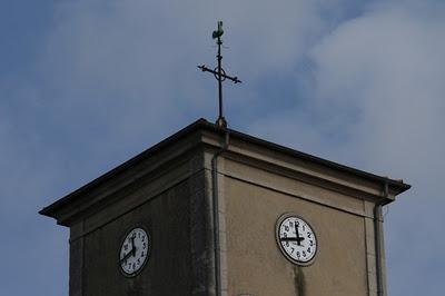 Coq et clocher : Dommartin-les-Toul