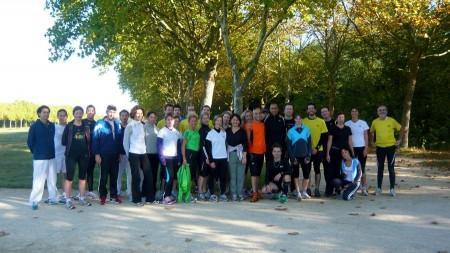 Entrainement Mizuno - Photo de groupe 212ème sortie – Entrainement Mizuno à Vincennes