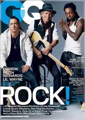 GQ magazine: rock issue présente les survivants