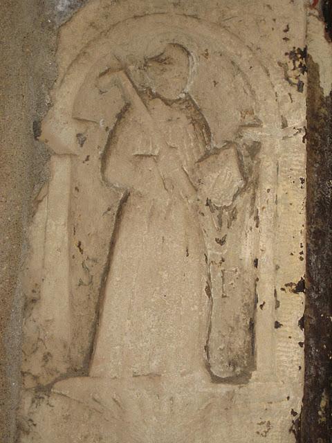 Sur des murs au marché du Rialto