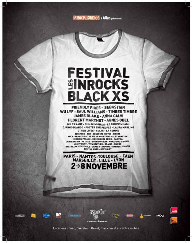 Festival les Inrocks Black XS ! C’est dans un mois !