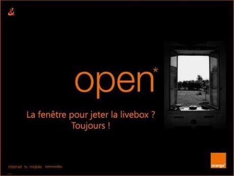 Orange Open à toutes les fenêtres Orange Open quadruple play