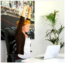 Une bonne position au bureau pour améliorer votre bien-être avec AMBIUS