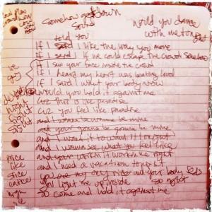 paroles-lyrics-hold-it-against-me-britney Brouillon des paroles d’ Hold It Against Me