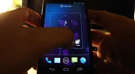 samsung galaxy nexus video Un aperçu vidéo du Samsung Galaxy Nexus