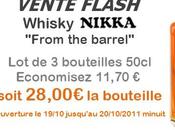 Vente flash “Semaine Goût” continue avec whisky Nikka from Barrel