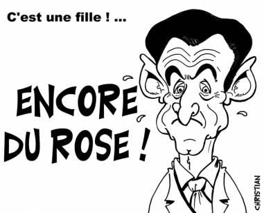 Carla accouche ... Sarko découche à Francfort !