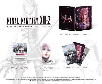 Les éditions spéciales de Final Fantasy XIII-2 ont été dévoilées