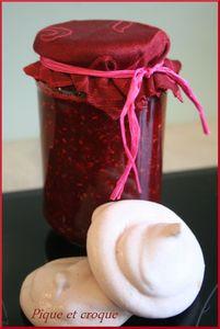 confiture fraise framboise