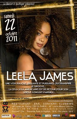 Leela James au Bizzart