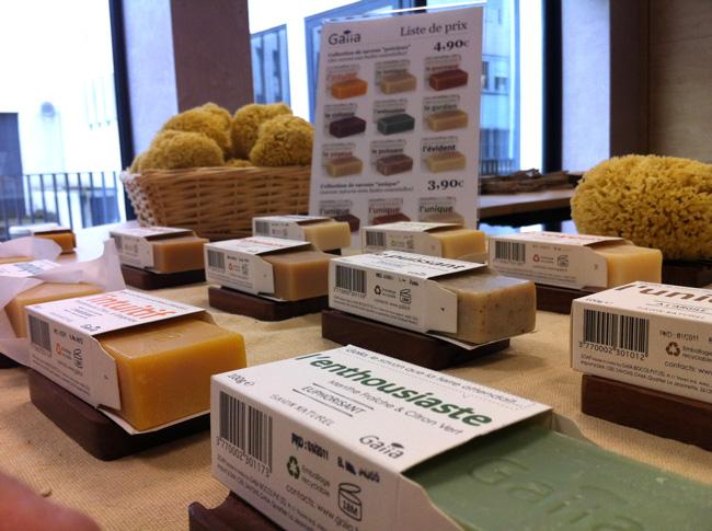 Notre première vente de savons Gaiia en comité d’entreprise !