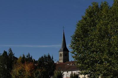 Coq et clocher : Mirecourt