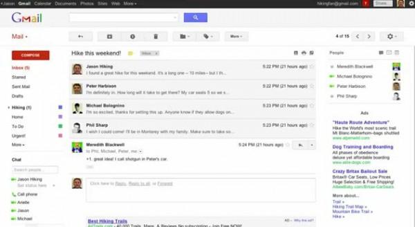 gmailbis 600x328 La nouvelle version de Gmail arrive