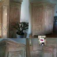 Armoire  relookée patine