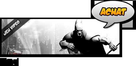 [Achat] Batman Arkham City : Mon petit Batou !