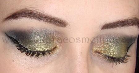 Make up : En vert et bleu