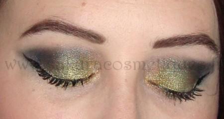 Make up : En vert et bleu