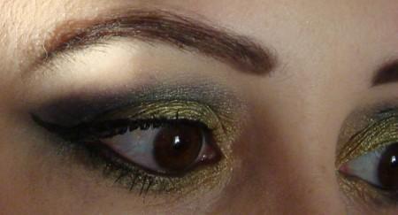 Make up : En vert et bleu