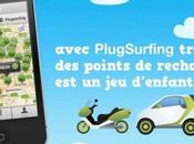 PlugSurfing iPhone, relie utilisateurs voitures hybrides électriques...