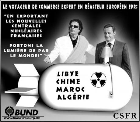 Sarkozy, le VRP du nucléaire
