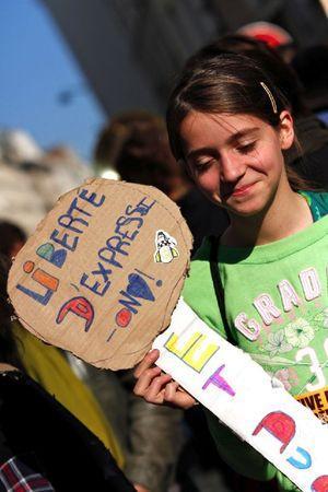 Manifestation des Indignés indignes7564