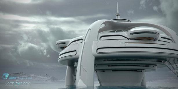 Utopia Yacht, un vaisseau révolutionnaire entre un paquebot et une île artificielle - 4