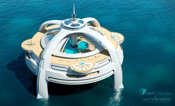 Utopia Yacht, un vaisseau révolutionnaire entre un paquebot et une île artificielle - 3