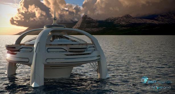 Utopia Yacht, un vaisseau révolutionnaire entre un paquebot et une île artificielle