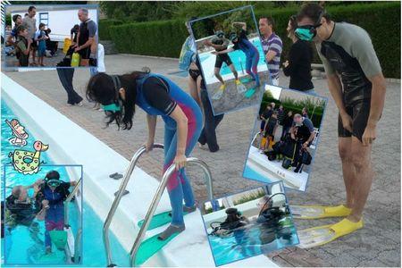 Blog initiation à la plongée sous marine en piscine bapteme sur l'eau
