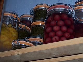 Réserves pour l'hiver et bilan des récoltes