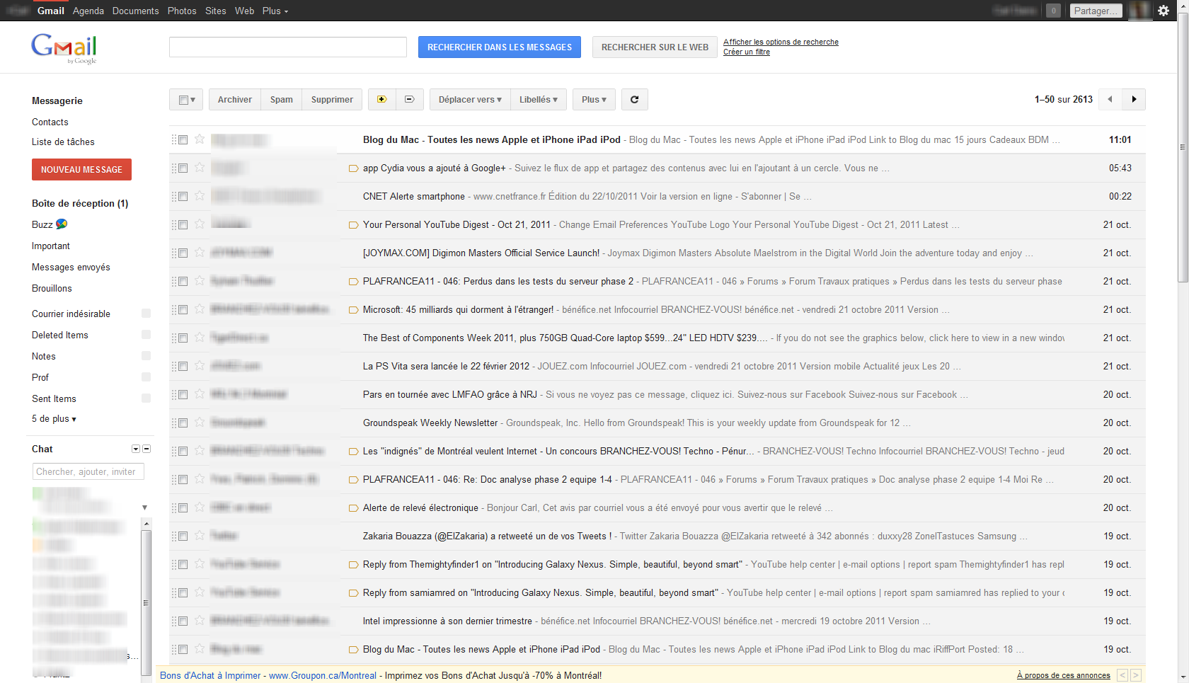 Un nouveau look pour Gmail ?