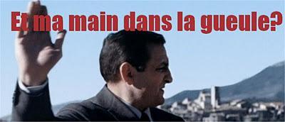 Et ma main dans la gueule?