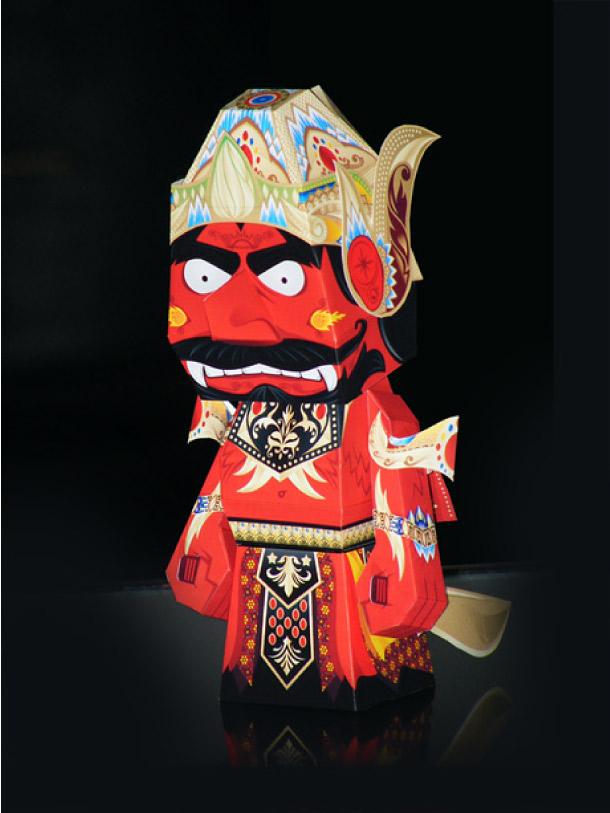 Blog_Paper_Toy_papertoy_Rahwana_pic Rahwana papertoy by Salazad