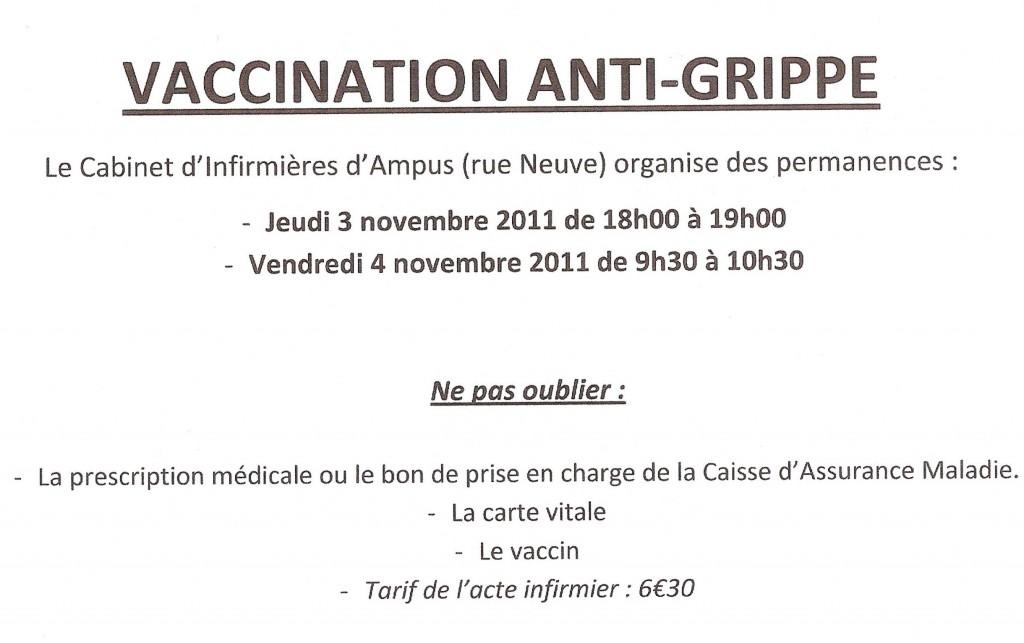 Vaccination anti-grippe
