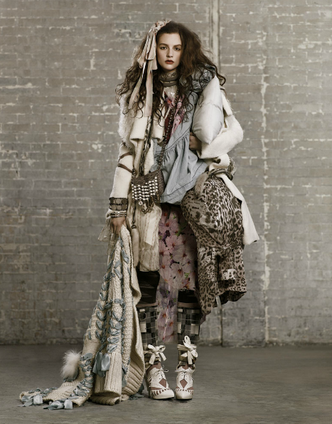 Tendance « homeless-chic » (2/2): les clochards dans les magazines de mode