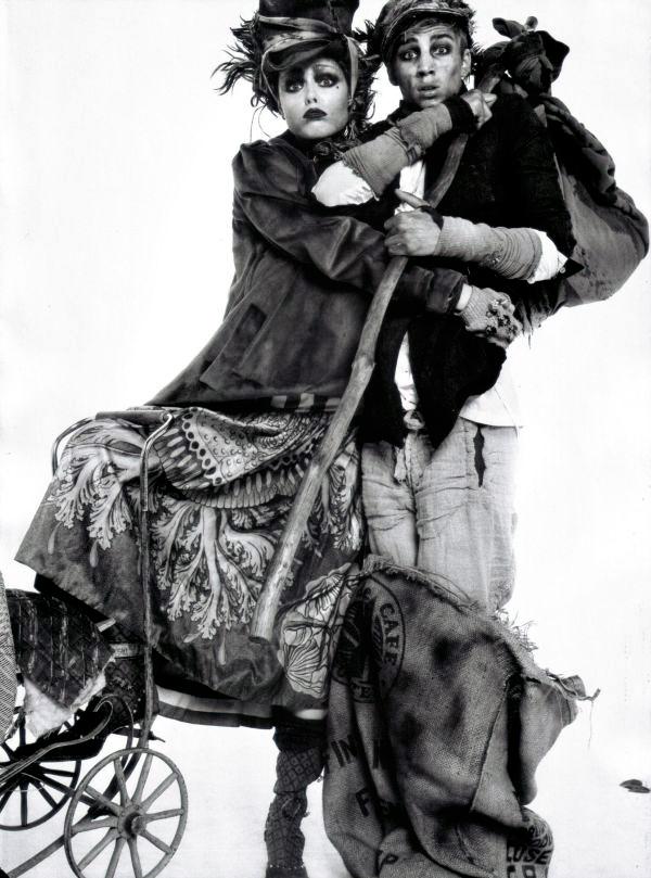 Tendance « homeless-chic » (2/2): les clochards dans les magazines de mode