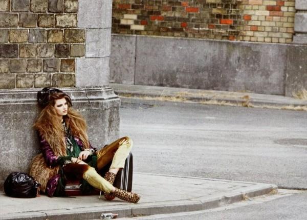Tendance « homeless-chic » (2/2): les clochards dans les magazines de mode