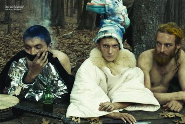 Tendance « homeless-chic » (2/2): les clochards dans les magazines de mode