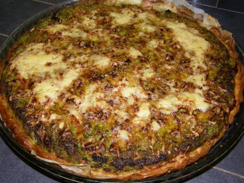 Une tarte salé qui change et qui n'est pas compliqué