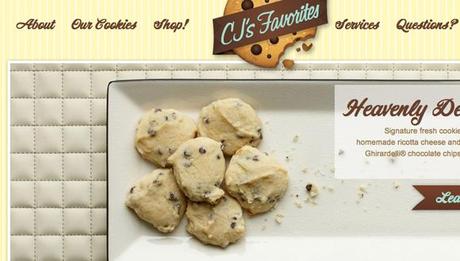 Inspiration site restaurant : CJs Fresh Cookies