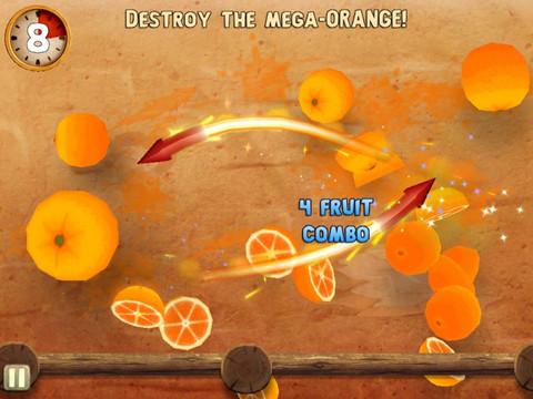 [Jeux]Le nouveau jeu « Fruit Ninja: Puss in Boots » sur iPhone/iPad