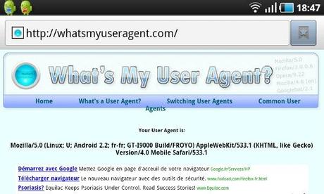 Modifier l’User Agent de votre navigateur Web PC en celui d’un mobile