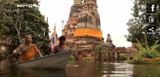 La Thaïlande sous les eaux, Reportage Sept à Huit