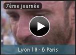 Résumé vidéo du match de rugby - J7 - Lyon 18-06 Paris - TOP 14 : Saison 2011 / 2012