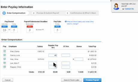 BofA Payroll Services