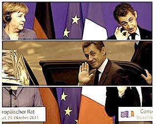 Sarkozy hésite entre nurserie et sommet européen.