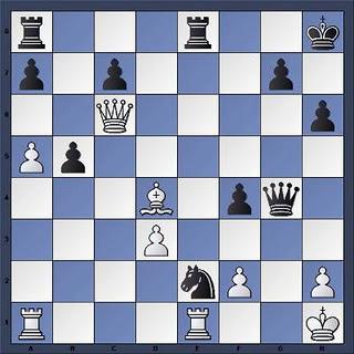 Echecs & Tactique : Les Noirs jouent et gagnent en 4 coups