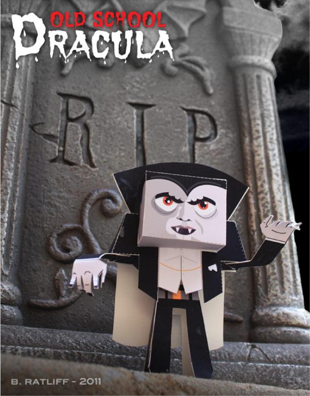 Papertoy Dracula (Spécial Halloween)