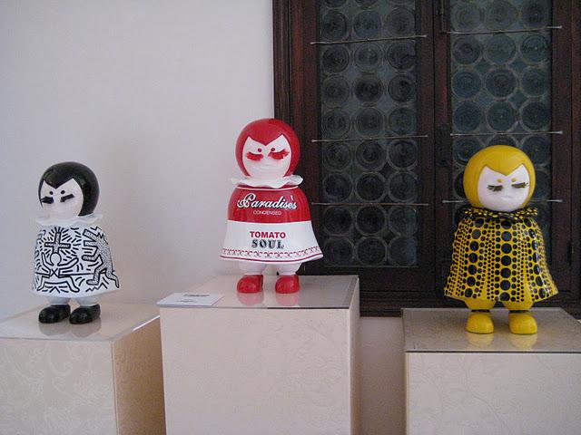 Oeuvres exposées à l'Abbazia San Gregorio