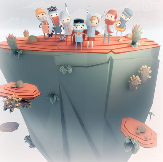 L’art polygonal de Erwin Kho